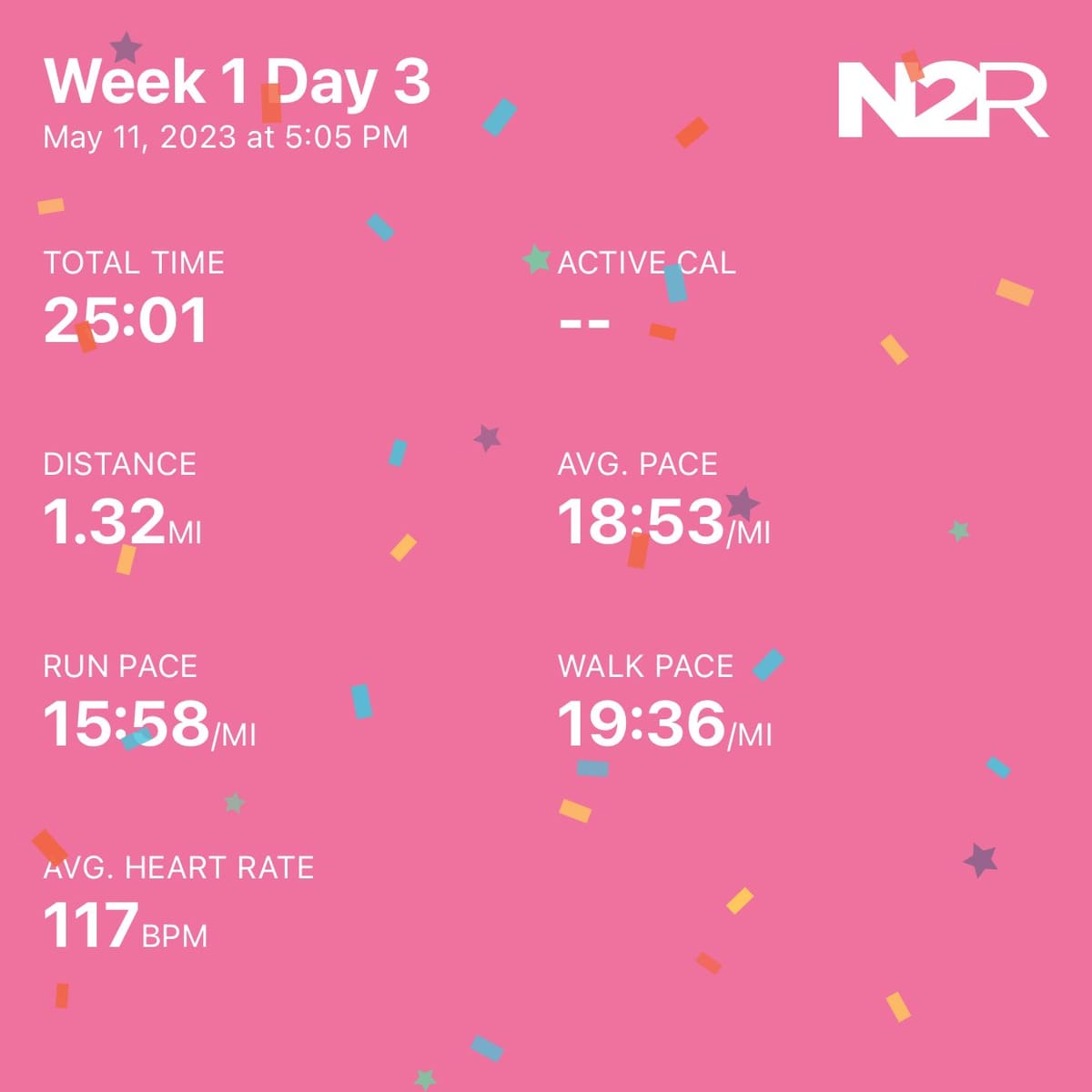 None to Run: Wk 1 Day 3 + Where's the pain?